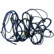 Жгут удлиненный по раме (задний) дв.Cummins, ГаZель-некст c 2015г. (байонет штырьевой)