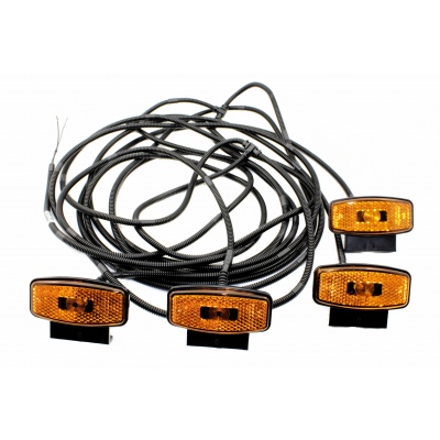 Рем. комплект для подключ. боковых габаритн. огней на бортах (+4 фонаря с кранштейном в ком-те)