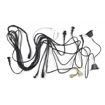 Жгут удлиненный по раме (задний) 3302 (борт) дв.405 (4216) под погружной б/насос, с боковыми габоритами на бортах, модиф. 2005г.-2009г.