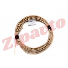 Провод сечением 0,5 кв. мм белый (отрезок 10 м.)