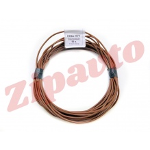 Провод сечением 0,75 кв. мм коричневый (отрезок 10 м.)