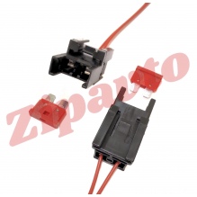 Соединитель проводов (088)  Колодка с предохранителем (1- конт.) в сборе +1 плавкий предохр.