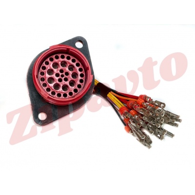 Соединитель проводов (080/1) к перегородке салона, со стороны моторн. отсека (35-ти конт. гнездо)